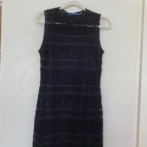 Black Knit Maxi Dress